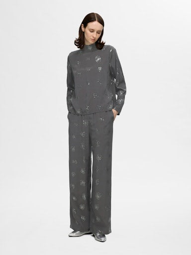 Broeken grijs Selected FEMME