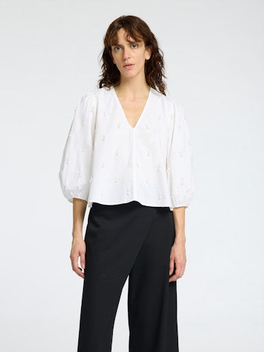 Blouses lange mouw wit Selected FEMME