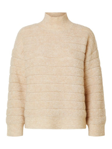 Pulls beige Selected FEMME