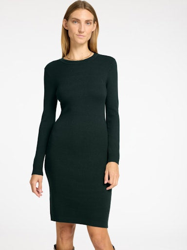 Jurken lange mouw groen Selected FEMME