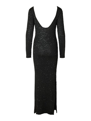 Jurken lange mouw zwart Selected FEMME