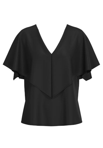 Blouses korte mouw zwart Selected FEMME