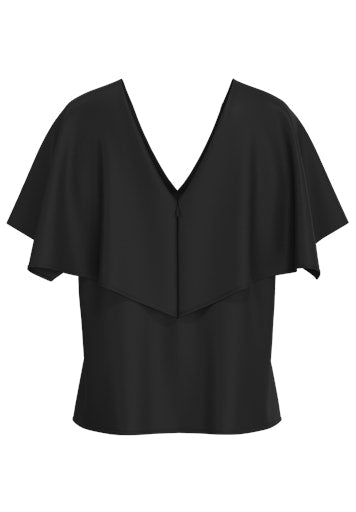 Blouses korte mouw zwart Selected FEMME