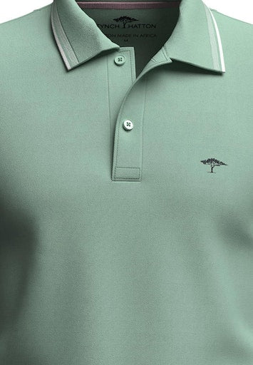 Polo's korte mouw groen Fynch-Hatton
