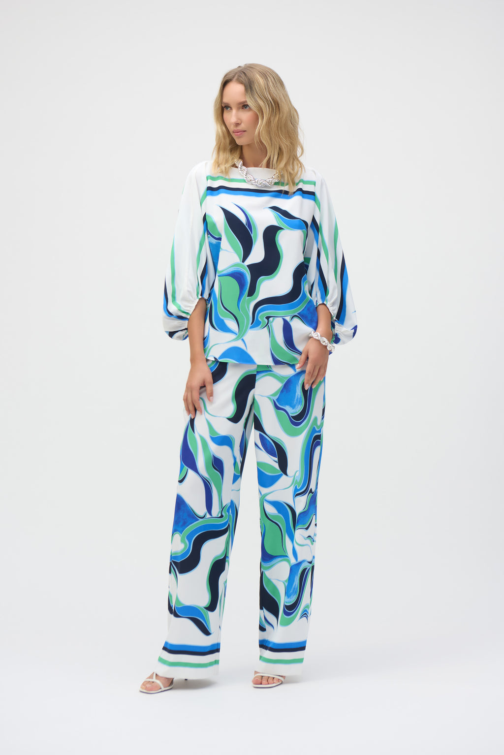 Blouses lange mouw multicolor Joseph Ribkoff