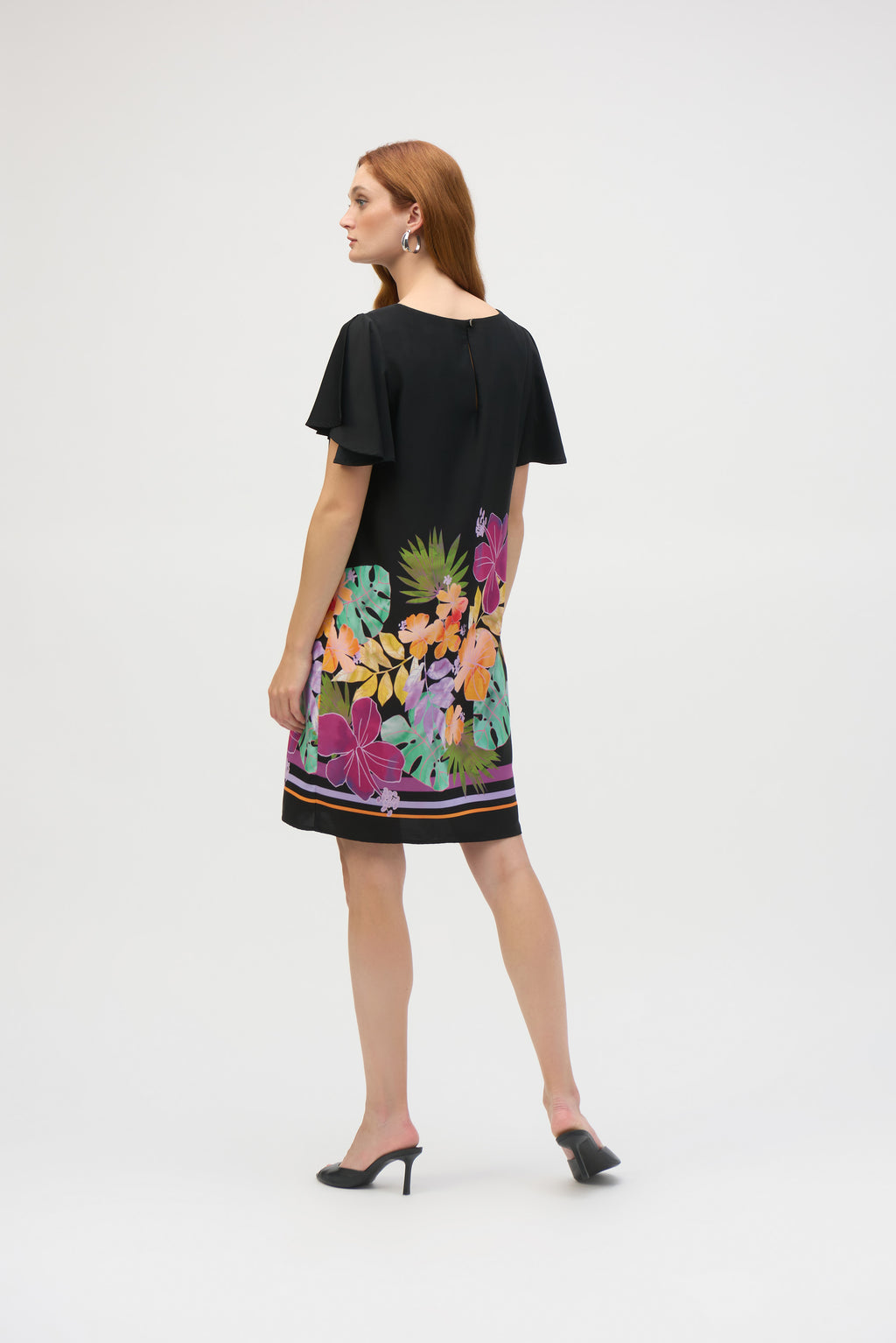 Jurken korte mouw multicolor Joseph Ribkoff