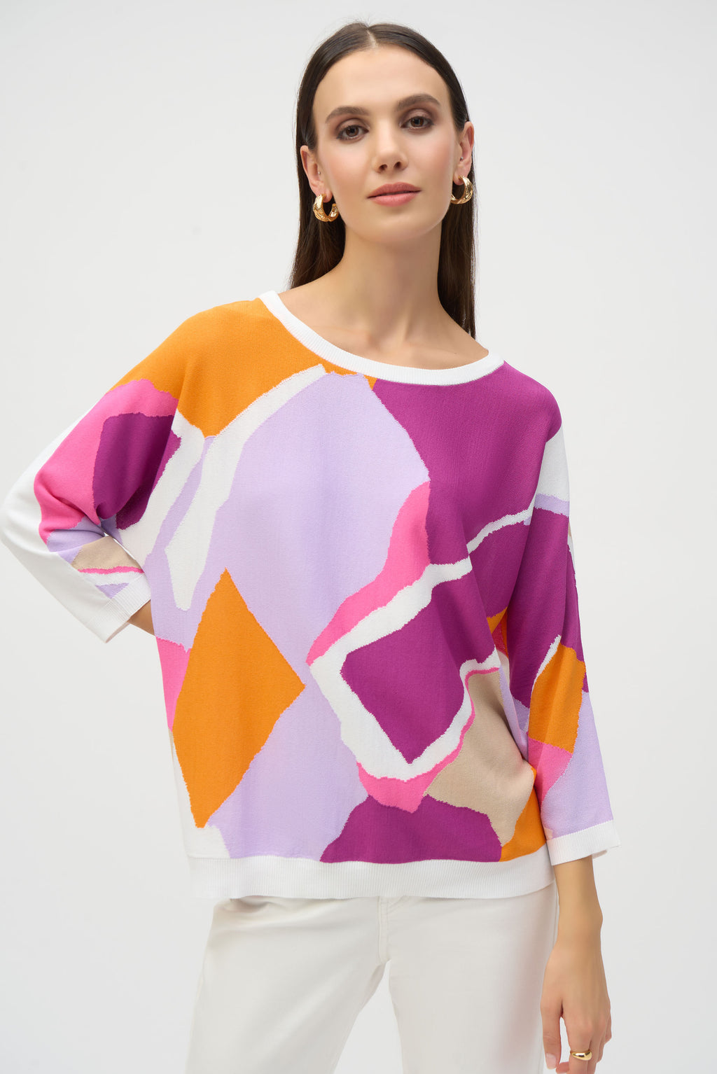 Blouses lange mouw multicolor Joseph Ribkoff