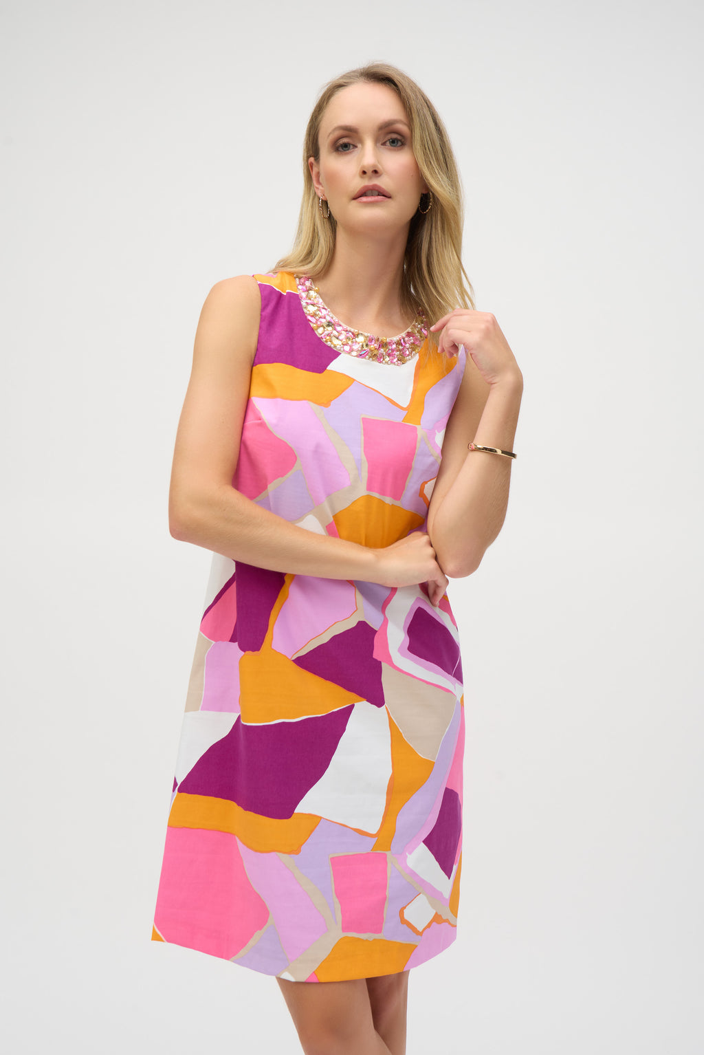 Jurken zonder mouw multicolor Joseph Ribkoff