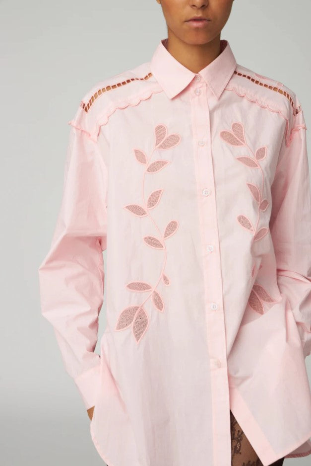 Blouses lange mouw roze STELLA NOVA