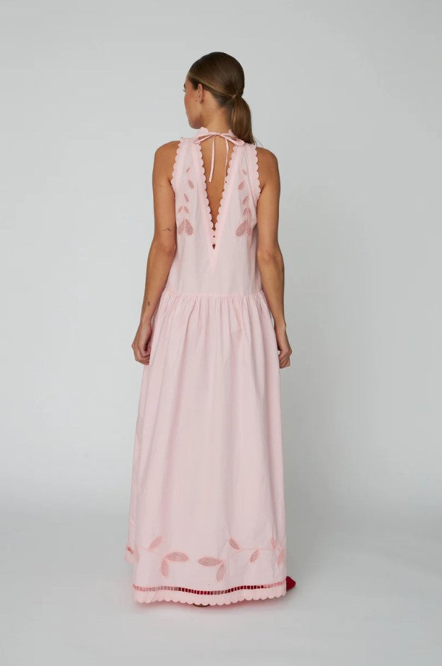 Jurken zonder mouw roze STELLA NOVA