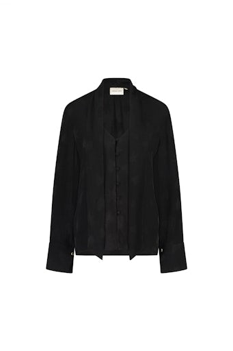 Blouses lange mouw zwart Fabienne Chapot