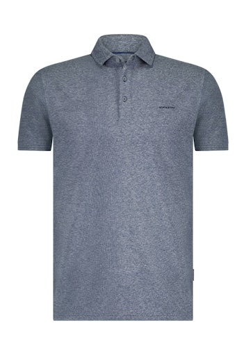 Polo's korte mouw blauw State of Art