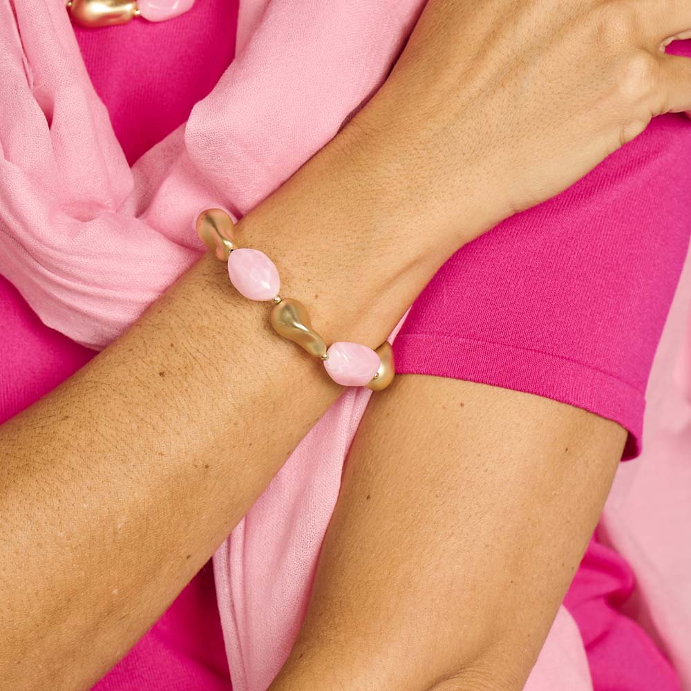 Juwelen roze Les Cordes