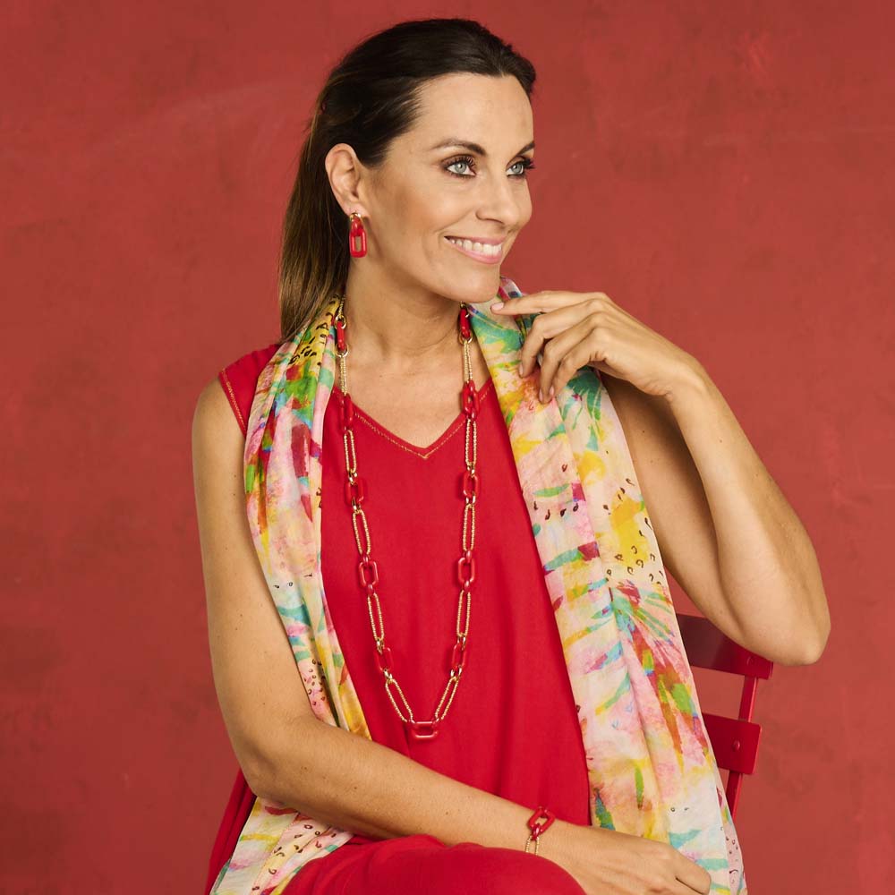 Juwelen rood Les Cordes