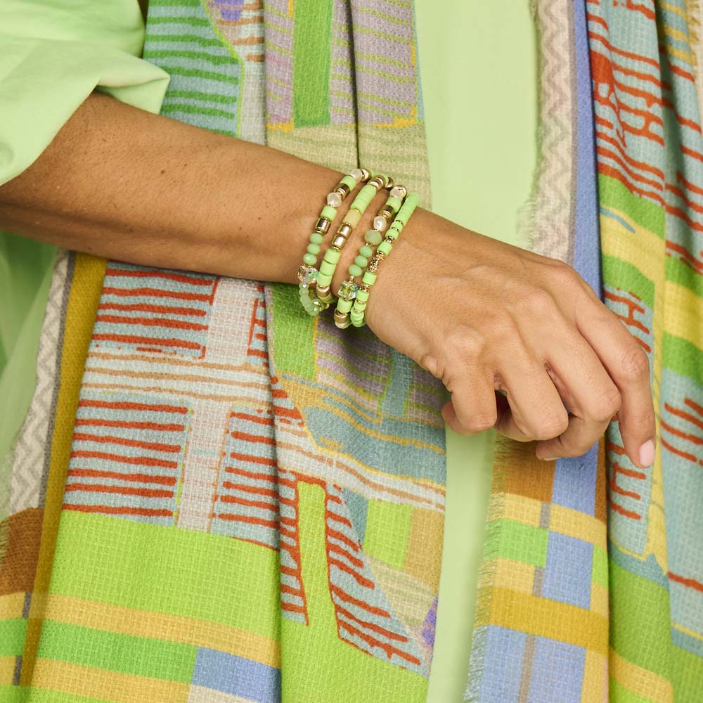 Juwelen groen Les Cordes