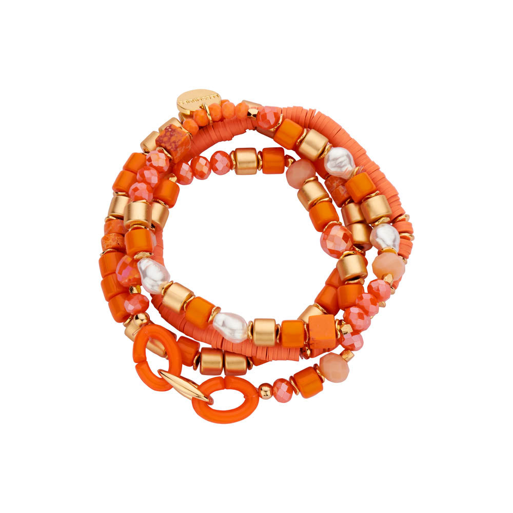 Juwelen oranje Les Cordes