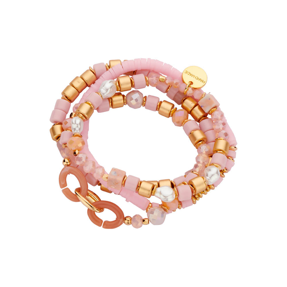 Juwelen roze Les Cordes
