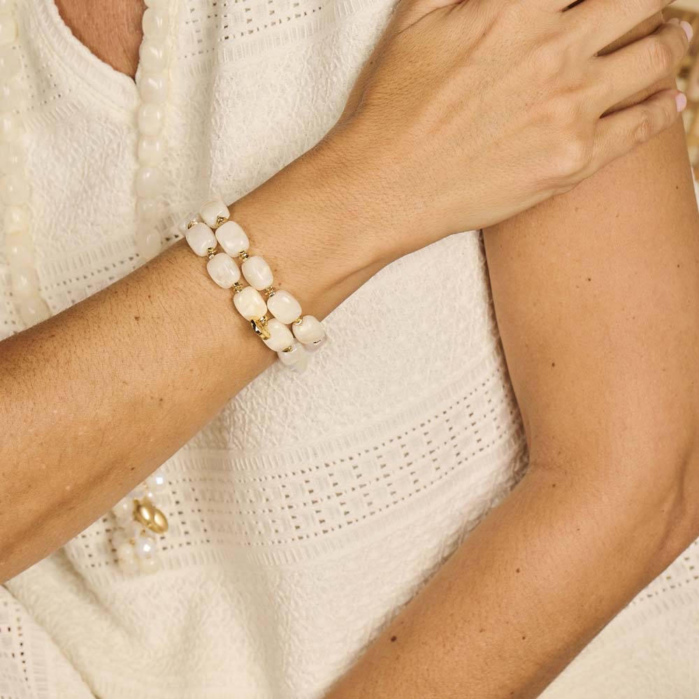 Juwelen beige Les Cordes