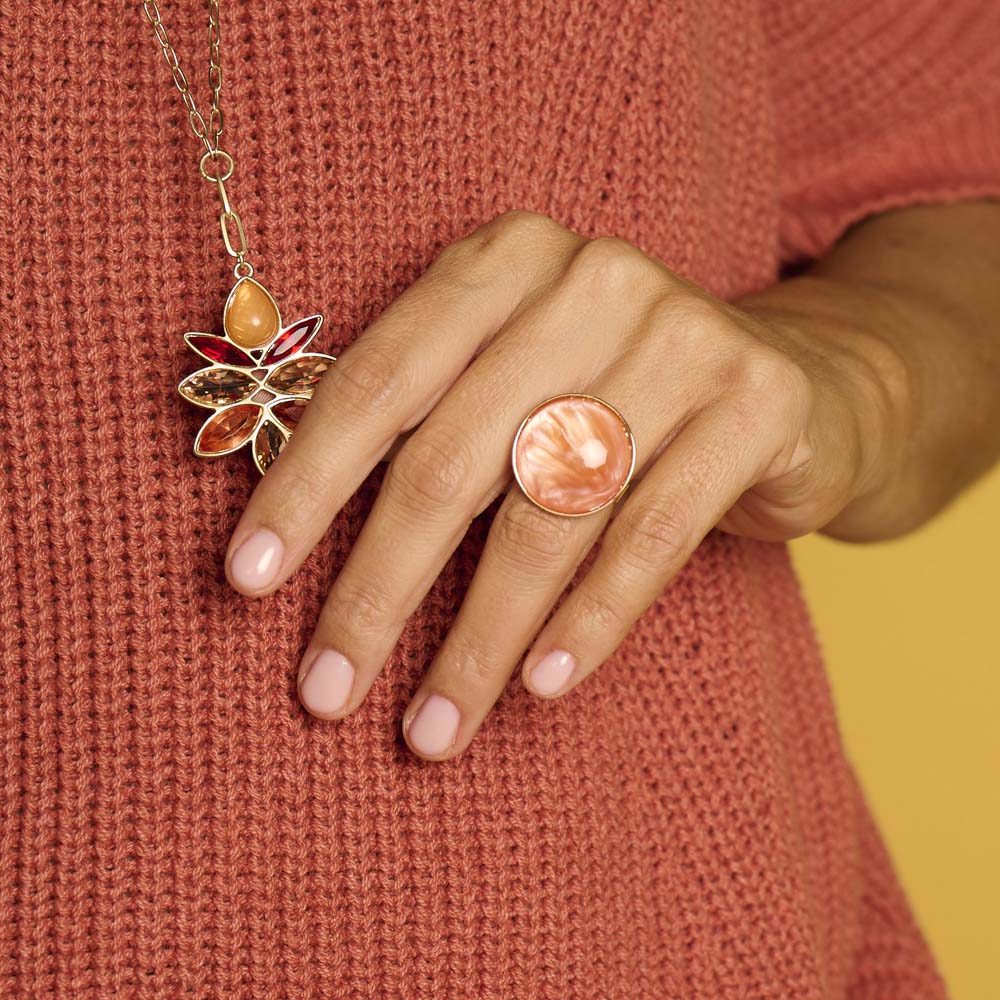 Juwelen oranje Les Cordes