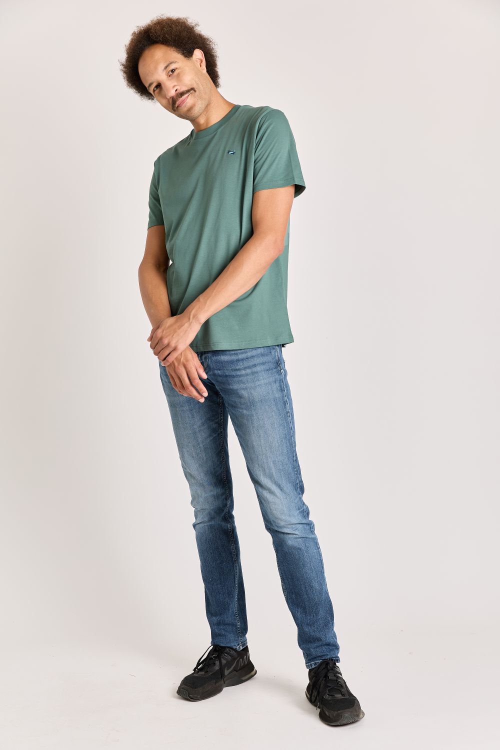 T-shirts korte mouw groen STRØM