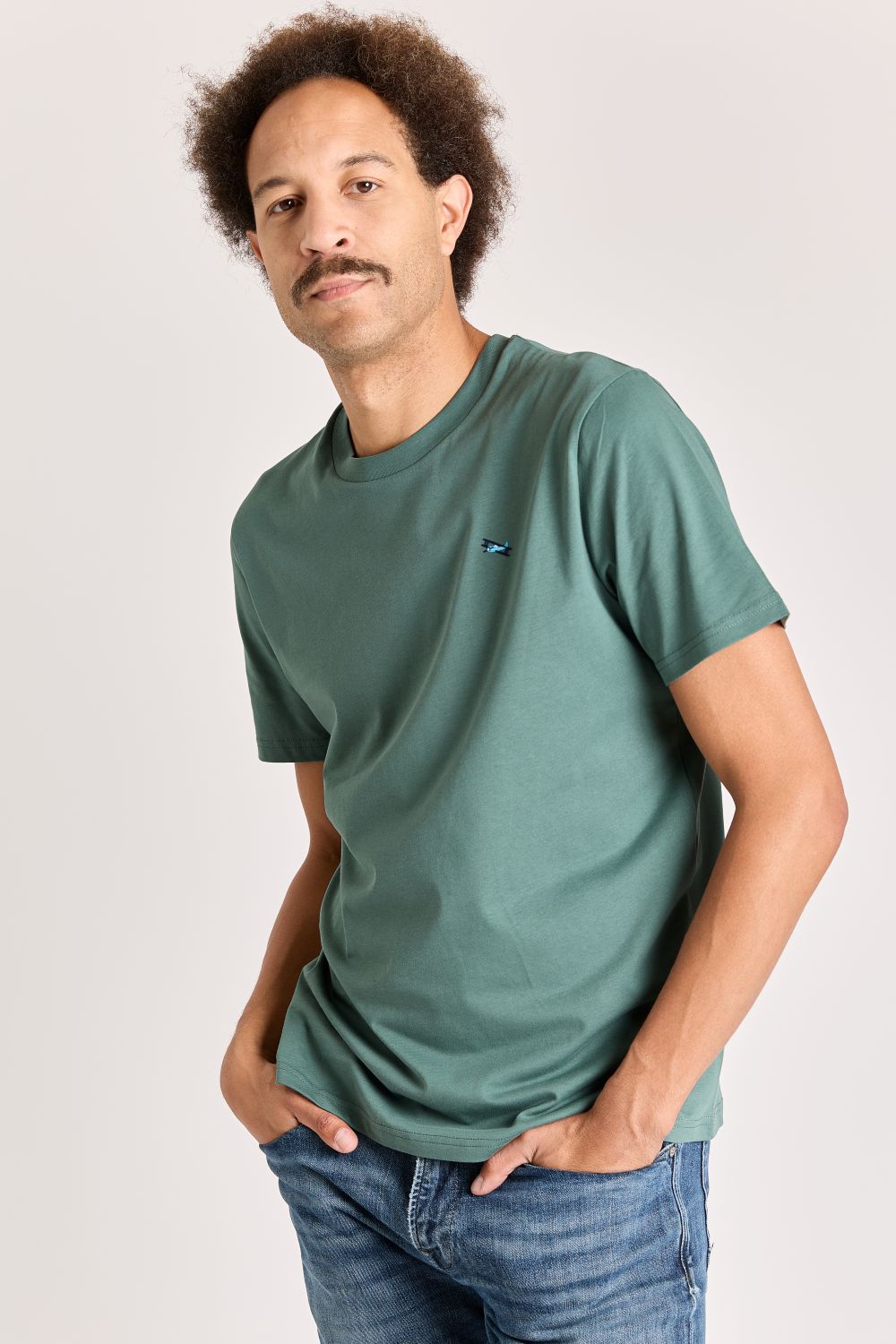 T-shirts korte mouw groen STRØM