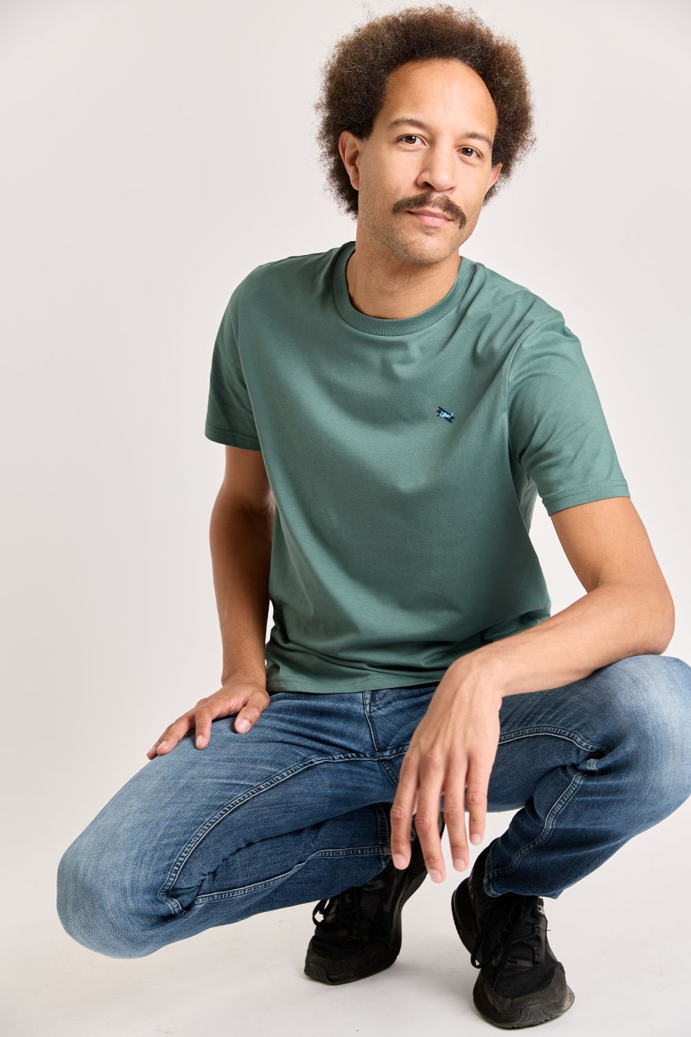 T-shirts korte mouw groen STRØM