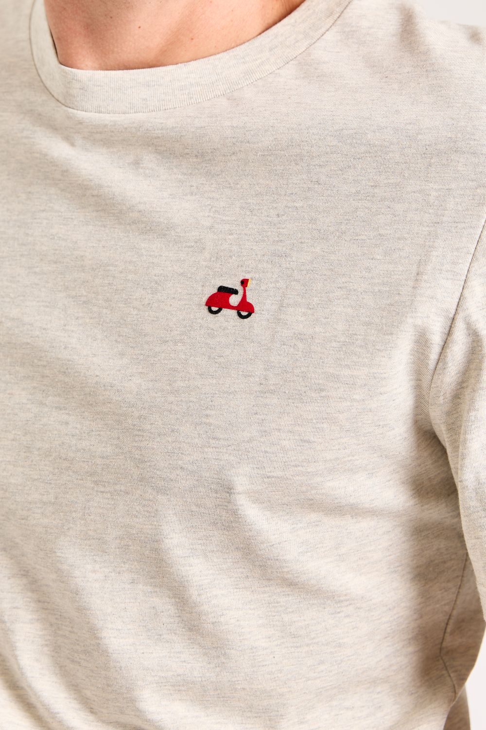 T-shirts korte mouw grijs STRØM