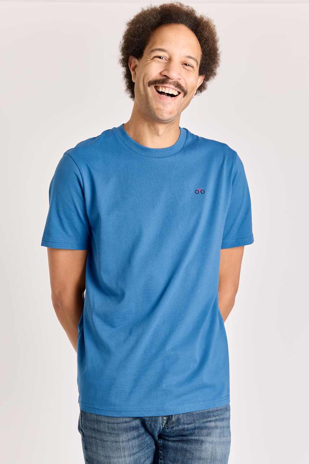 T-shirts korte mouw blauw STRØM