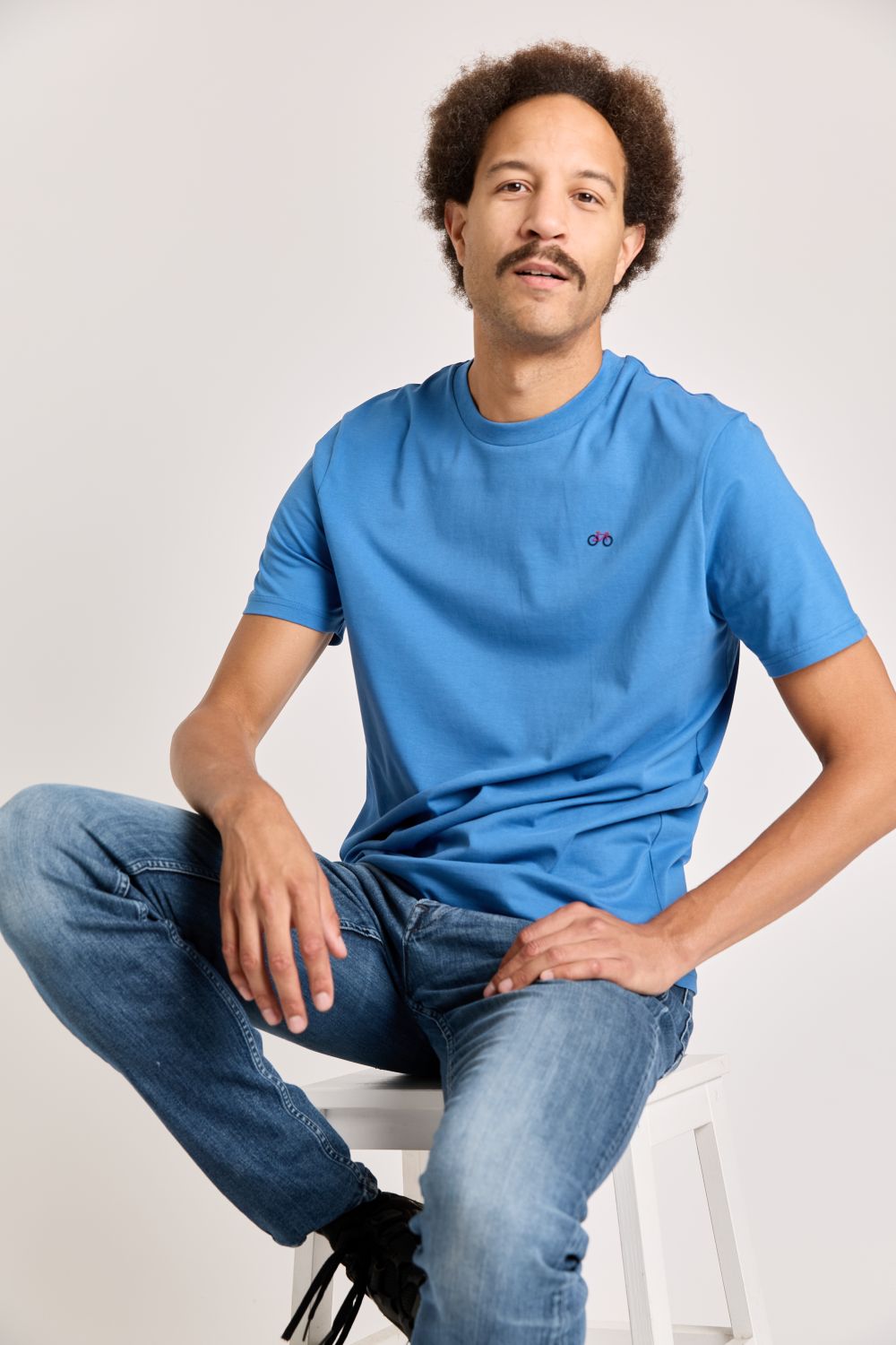 T-shirts korte mouw blauw STRØM