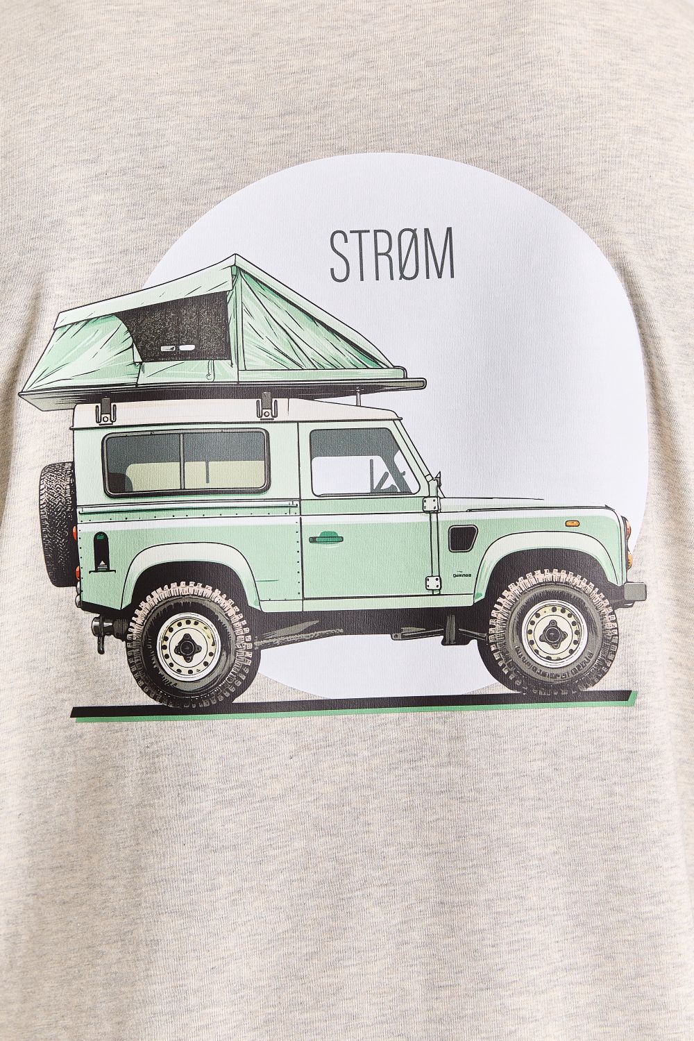T-shirts korte mouw beige STRØM
