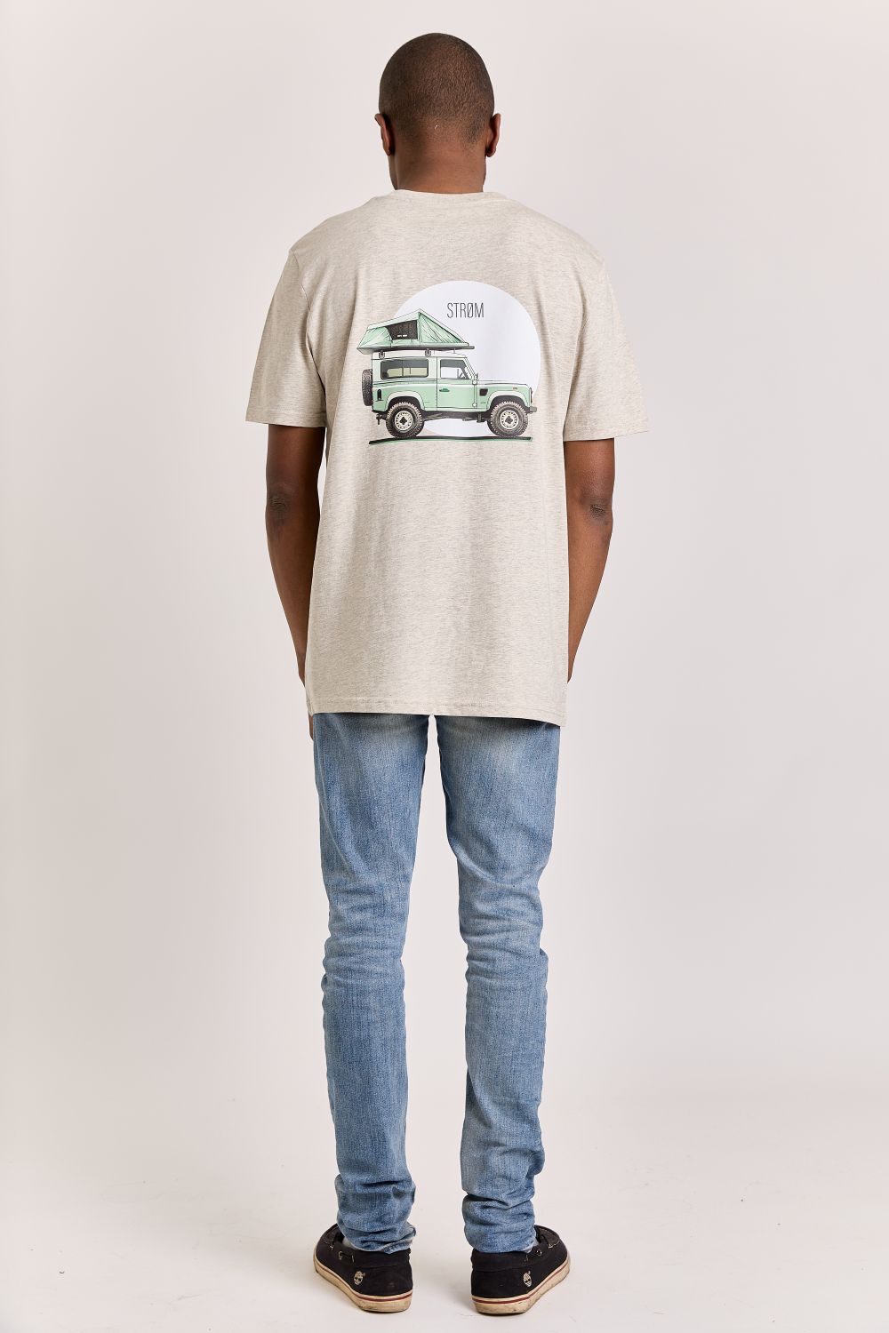 T-shirts korte mouw beige STRØM