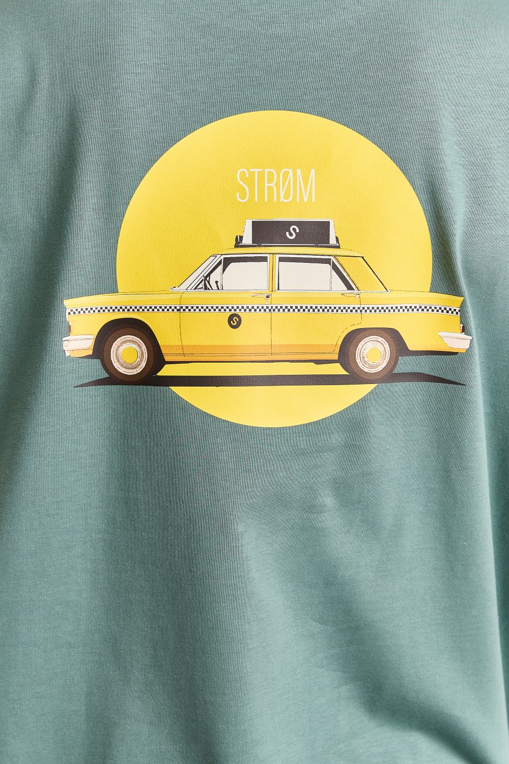 T-shirts korte mouw groen STRØM