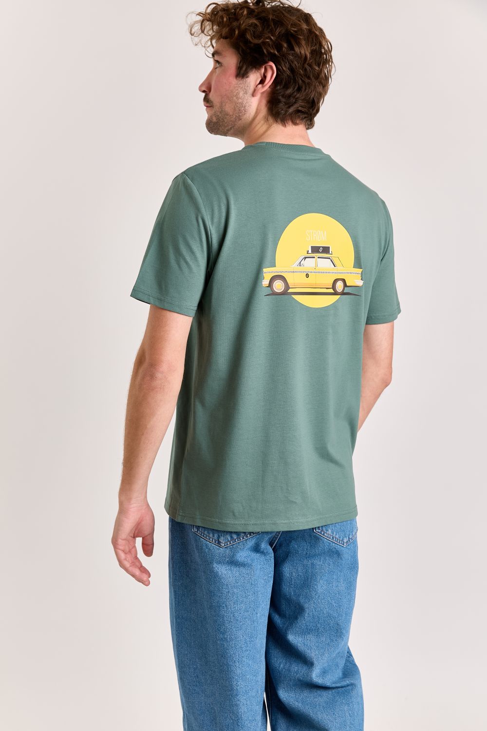 T-shirts korte mouw groen STRØM