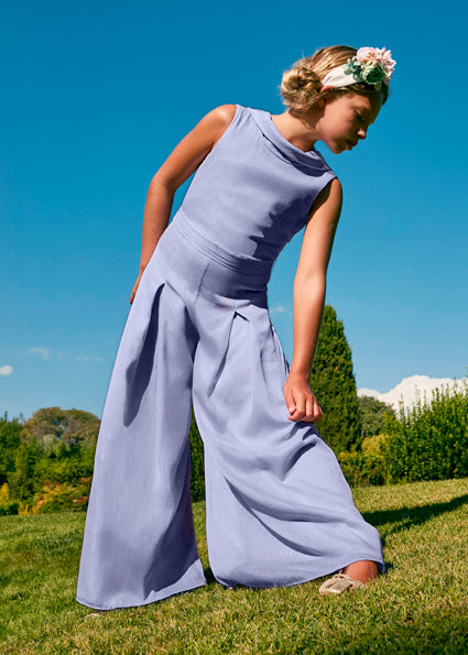 Jumpsuits zonder mouw paars Abel & Lula