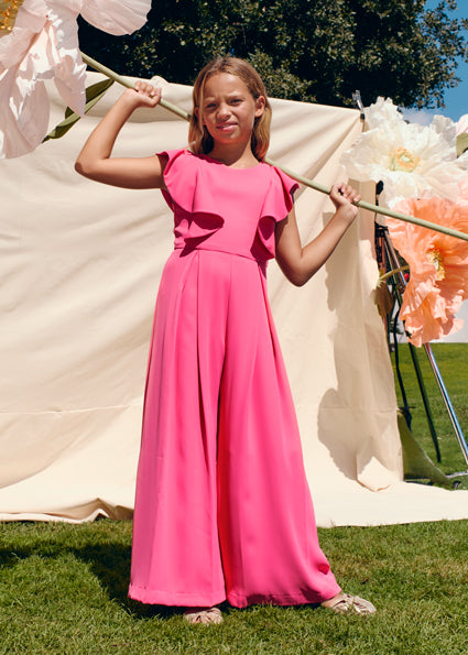 Jumpsuits zonder mouw roze Abel & Lula