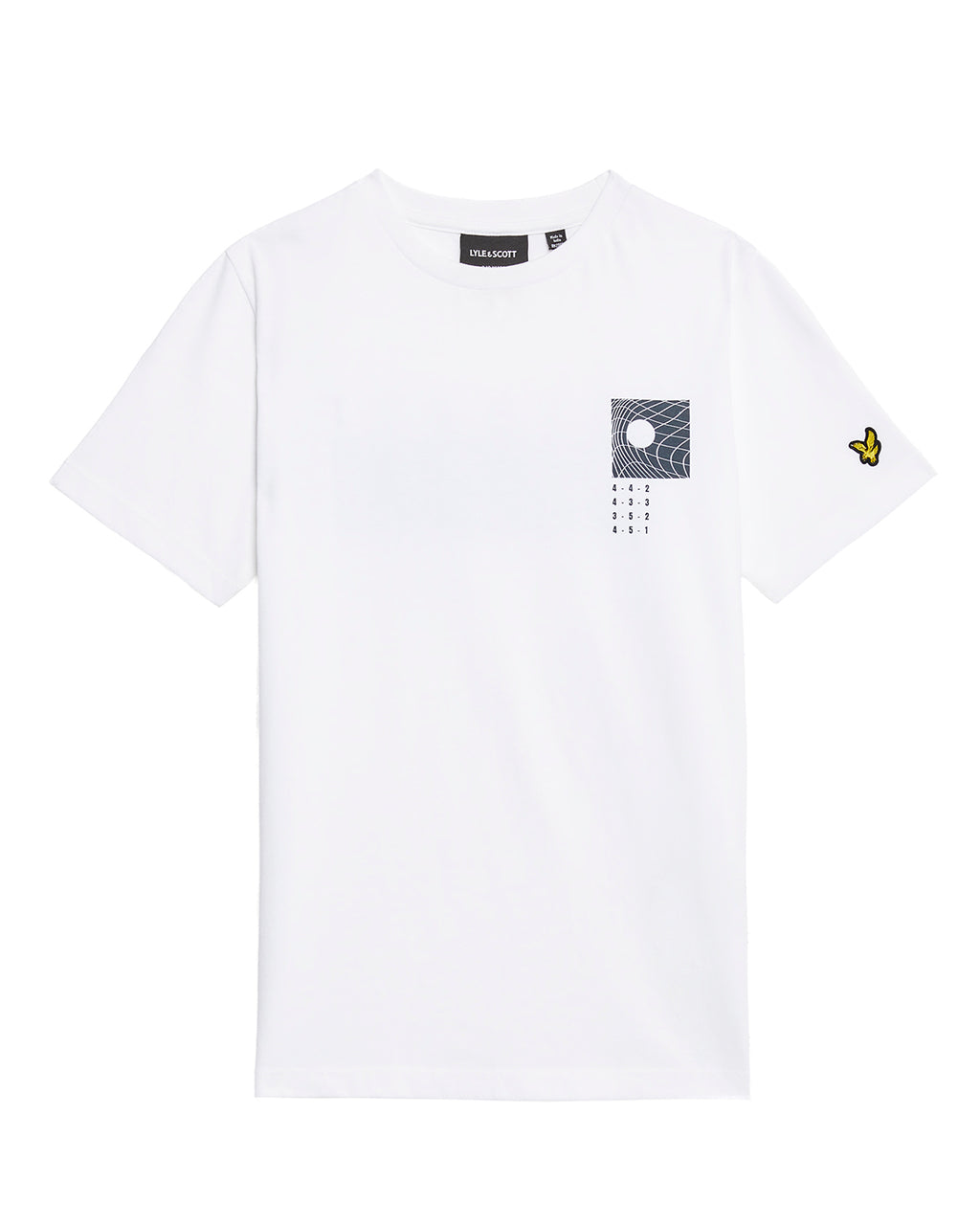 T-shirts korte mouw wit Lyle & Scott