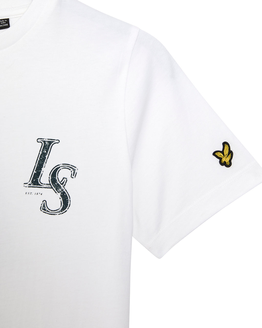 T-shirts korte mouw wit Lyle & Scott