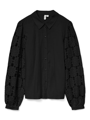 Blouses lange mouw zwart VERO MODA