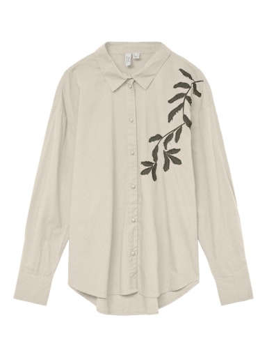 Blouses lange mouw beige VERO MODA