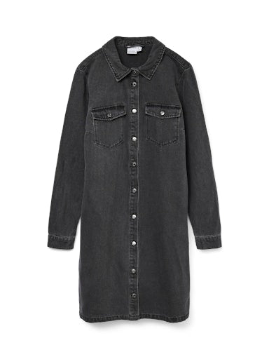 Jurken lange mouw zwart VERO MODA