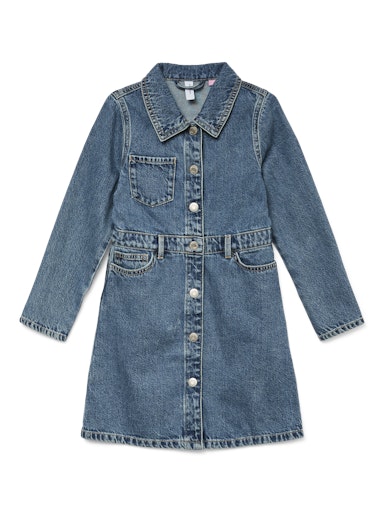 Jurken lange mouw blauw VERO MODA GIRL