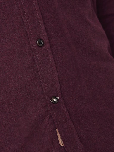Hemden lange mouw bruin ONLY&SONS