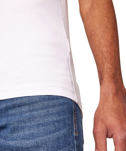 T-shirts korte mouw wit Pierre Cardin