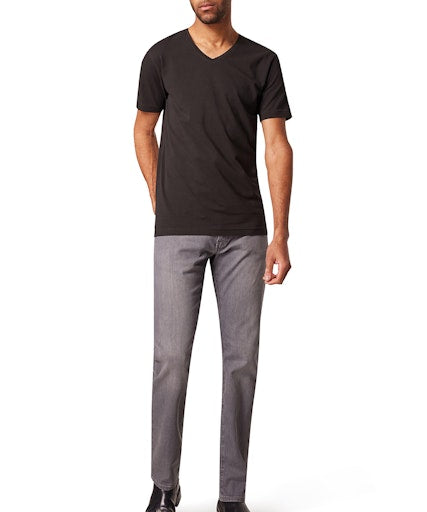 T-shirts korte mouw zwart Pierre Cardin