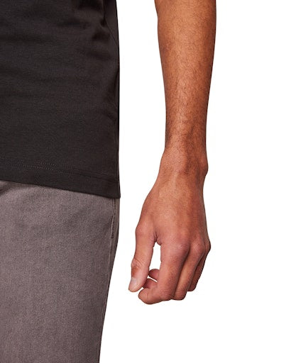 T-shirts korte mouw zwart Pierre Cardin