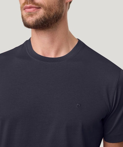 T-shirts lange mouw zwart Pierre Cardin