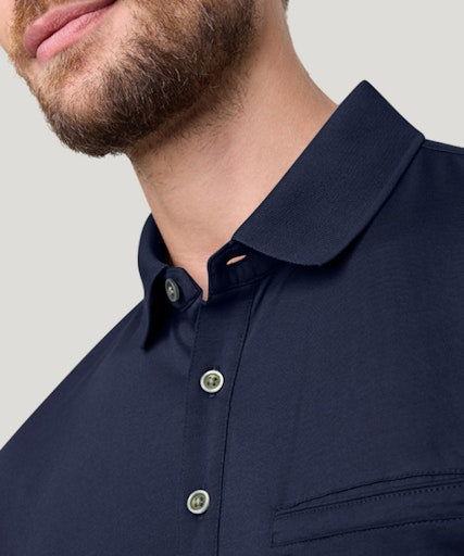 Polo's korte mouw navy Pierre Cardin