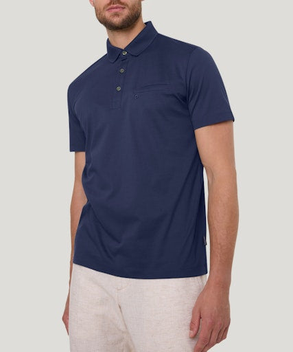 Polo's korte mouw navy Pierre Cardin