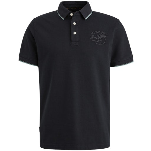 Polo's korte mouw navy PME