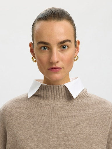 Pulls beige Selected FEMME